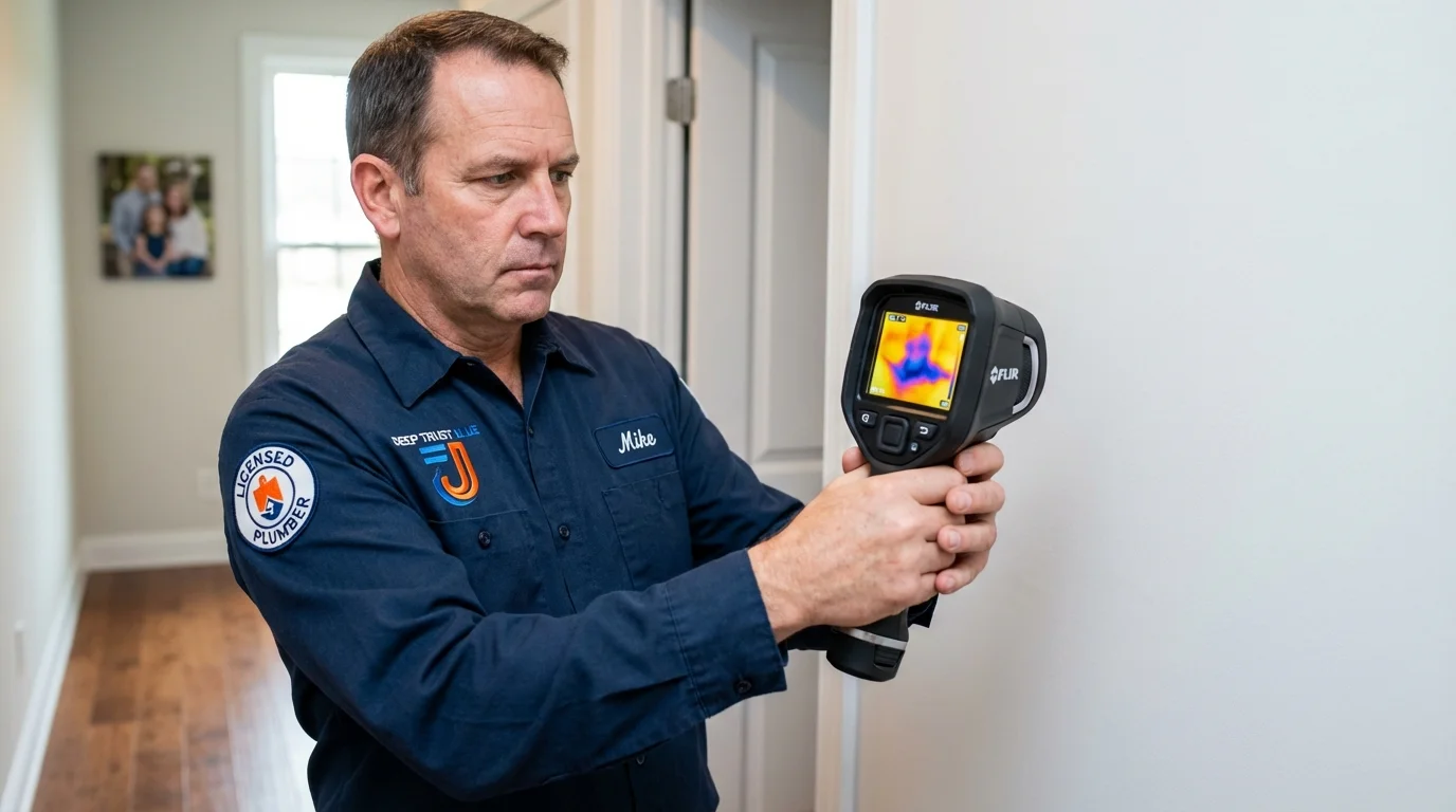 Thermal imaging leak detection by Johns Plumbing LLC in Pahokee